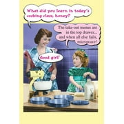 NobleWorks Funny Mothers Day Greeting Card w/ 5x7 Envelope 1 Card, for Men, Women, Mom Microwave 0071