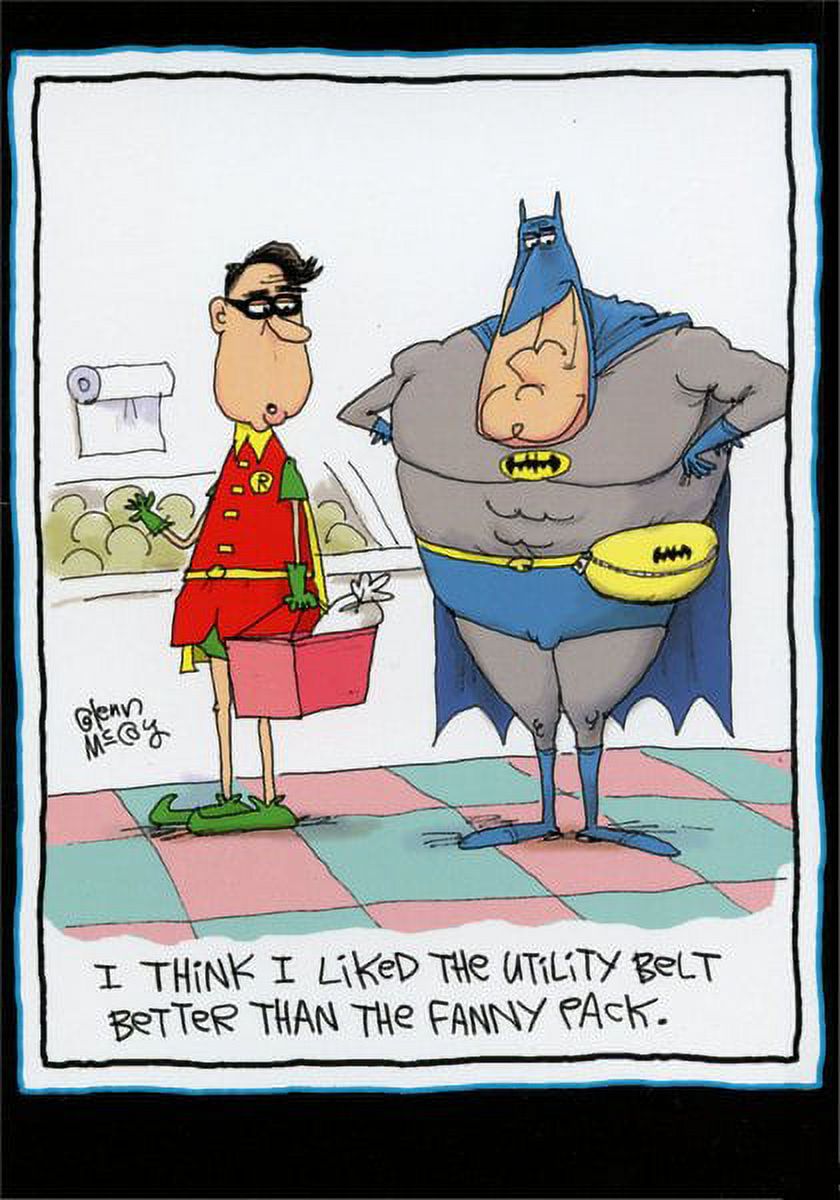 Nobleworks Fanny Pack Funny / Humorous McCoy Bros Birthday Card