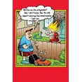 thumbnail image 1 of Nobleworks Fire Extinguisher Funny / Humorous Birthday Card, 1 of 2