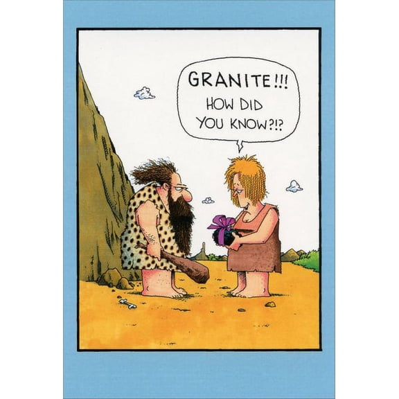 Nobleworks Granite Funny / Humorous Thank You Card
