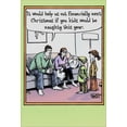 thumbnail image 1 of Nobleworks Help Us Out Funny / Humorous Christmas Card (1 card/1 envelope), 1 of 2
