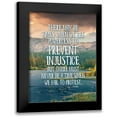 thumbnail image 1 of Nobleworks, Inc. 19x24 Black Modern Framed Museum Art Print Titled - Quote 1, 1 of 5