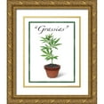 thumbnail image 1 of Nobleworks, Inc. 20x24 Gold Ornate Wood Framed with Double Matting Museum Art Print Titled - Grassias, 1 of 4