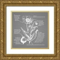 thumbnail image 1 of Nobleworks, Inc. 26x26 Gold Ornate Wood Framed with Double Matting Museum Art Print Titled - Blueprints 9, 1 of 4