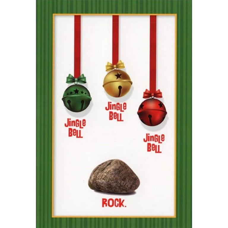 Nobleworks Jingle Bell Rock Funny Christmas Card (1 card/1 envelope)