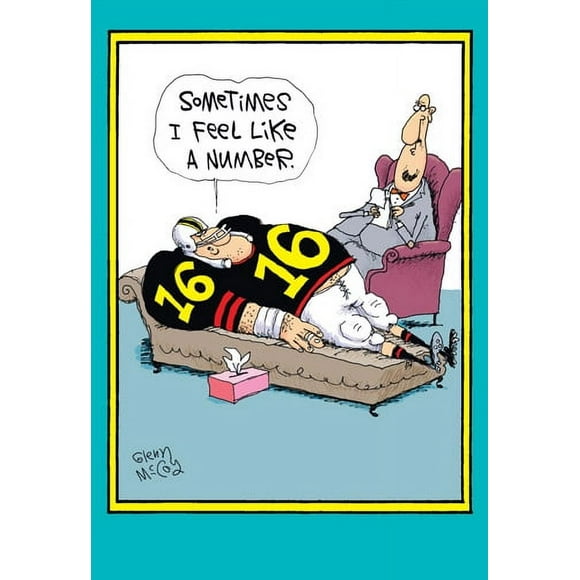 Nobleworks Number Funny / Humorous McCoy Bros Father's Day Card