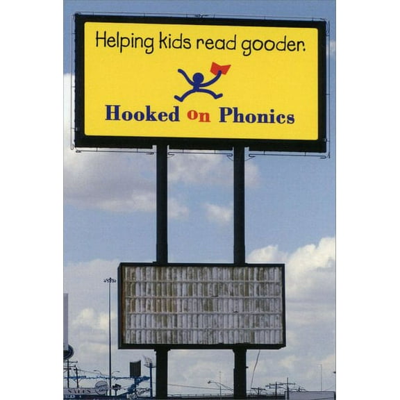 Nobleworks Phonics Funny / Humorous Graduation Congratulations Card