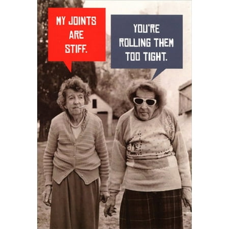 Nobleworks Stiff Joints Funny / Humorous Birthday Card