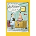 thumbnail image 1 of Nobleworks What Else Do You Enjoy? Funny / Humorous Get Well Card, 1 of 2