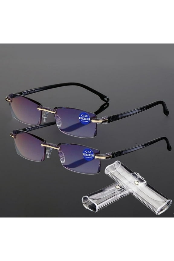 Noblu Vision Glasses,Gatteeey Intelligent Zoom Glasses, Ifantastics Glasses near and Far Sight, Anti Blue Light Presbyopia Glass