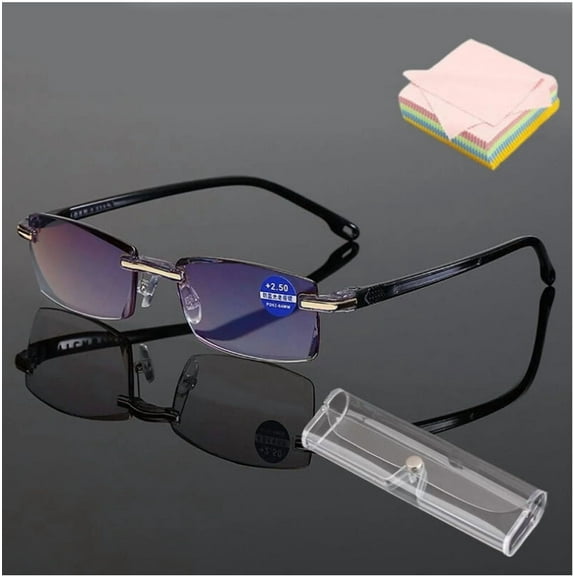 Noblu Vision Glasses,Gatteeey Intelligent Zoom Glasses, Ifantastics Glasses near and Far Sight, Anti Blue Light Presbyopia Glass