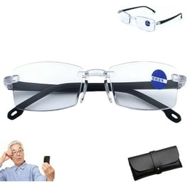 Readerest Round Blue Light Blocking Reading Glasses Black 225