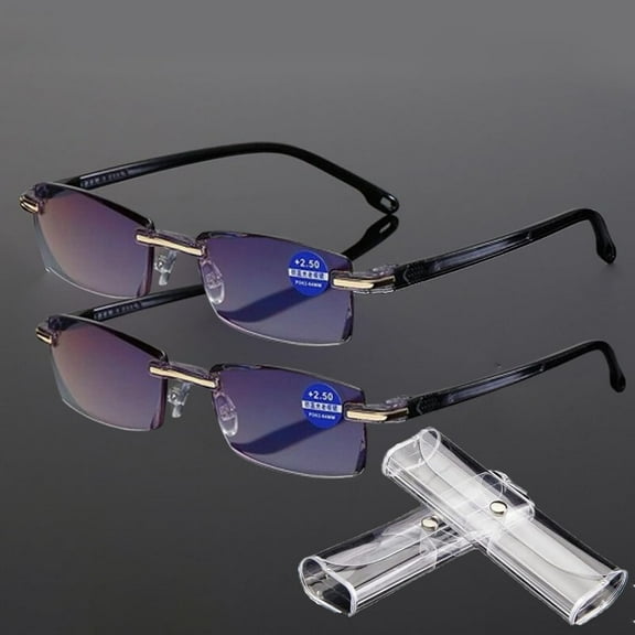 Noblu Vision Glasses,Gatteeey Intelligent Zoom Glasses, Ifantastics Glasses near and Far Sight, Anti Blue Light Presbyopia Glass