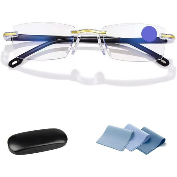 Clarity Blue Glasses Self Adjusting, Automatic Adjustment Blue Ease
