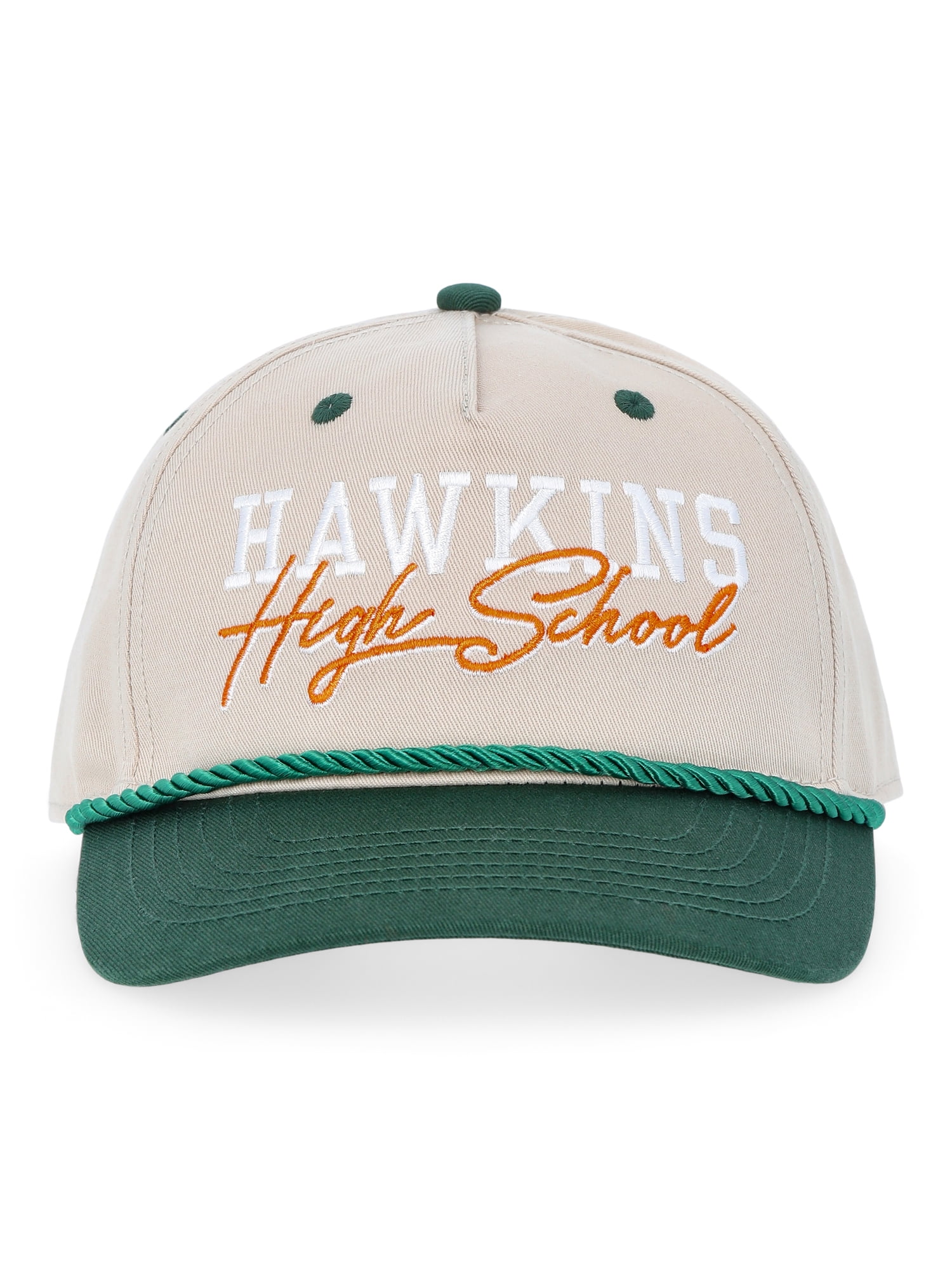Netflix Stranger Things Hawkins High School Snapback Hat from No Boundaries, One Size, Unisex