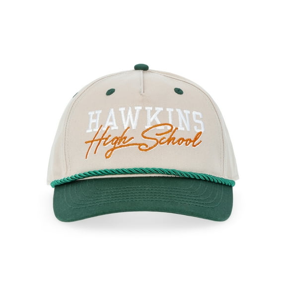 Netflix Stranger Things Hawkins High School Snapback Hat from No Boundaries, One Size, Unisex
