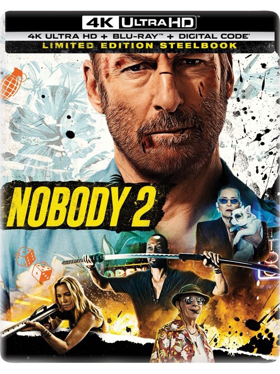 Nobody 2 (Steelbook) (4K Ultra HD + Blu-ray + Digital Copy), Action, Universal