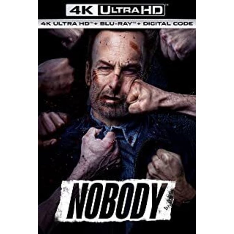 Nobody 4K Ultra HD + Blu-ray, 91 min, action and adventure movie