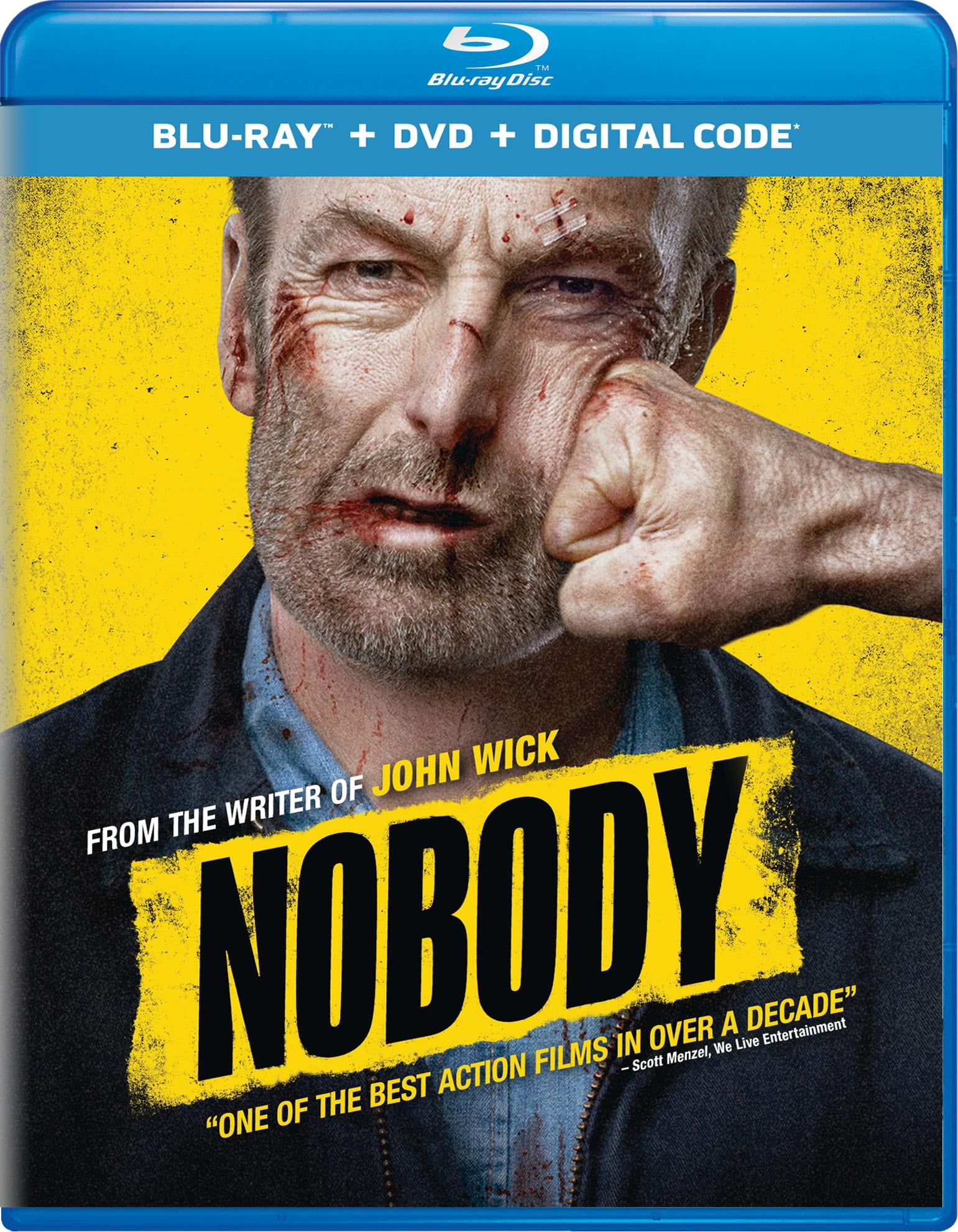 Nobody Action Crime Drama (Blu-ray + DVD + Digital Copy
