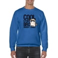 thumbnail image 1 of Nobody Cares! Grumpy Cat Sweatshirt Men -T-Line Designs, Male Medium, 1 of 4