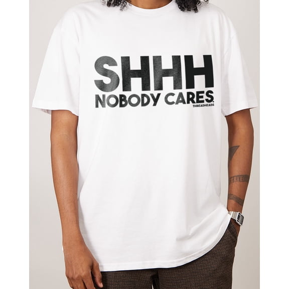 Nobody Cares T-Shirt Australia Online colour_black