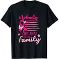 thumbnail image 1 of Nobody Fights Alone In This Family Pink Breast Cancer T-Shirt, 1 of 4