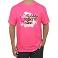 thumbnail image 1 of Nobody Fights Alone Watercolor Sparkles Breast Cancer Awareness Men's Graphic T-Shirt, Neon Pink, X-Large, 1 of 5