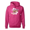 thumbnail image 1 of Nobody Fights Alone Watercolor Sparkles Breast Cancer Awareness Unisex Graphic Hoodie Sweatshirt, Fuschia, Small, 1 of 5