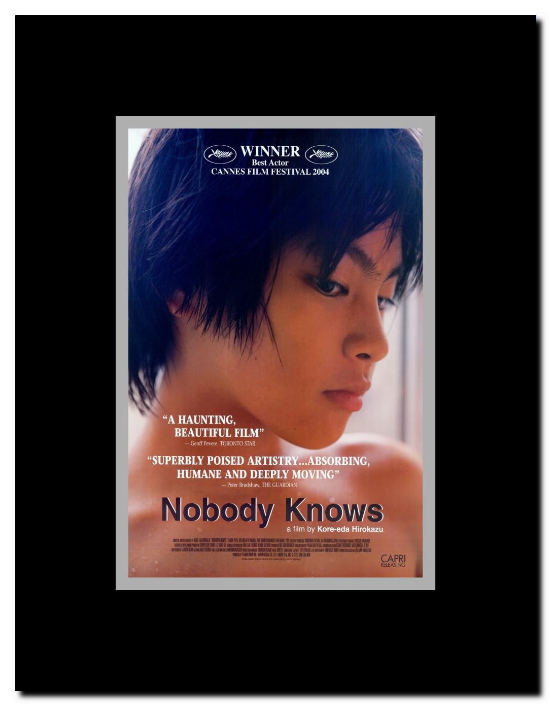 Nobody Knows Framed Movie Poster