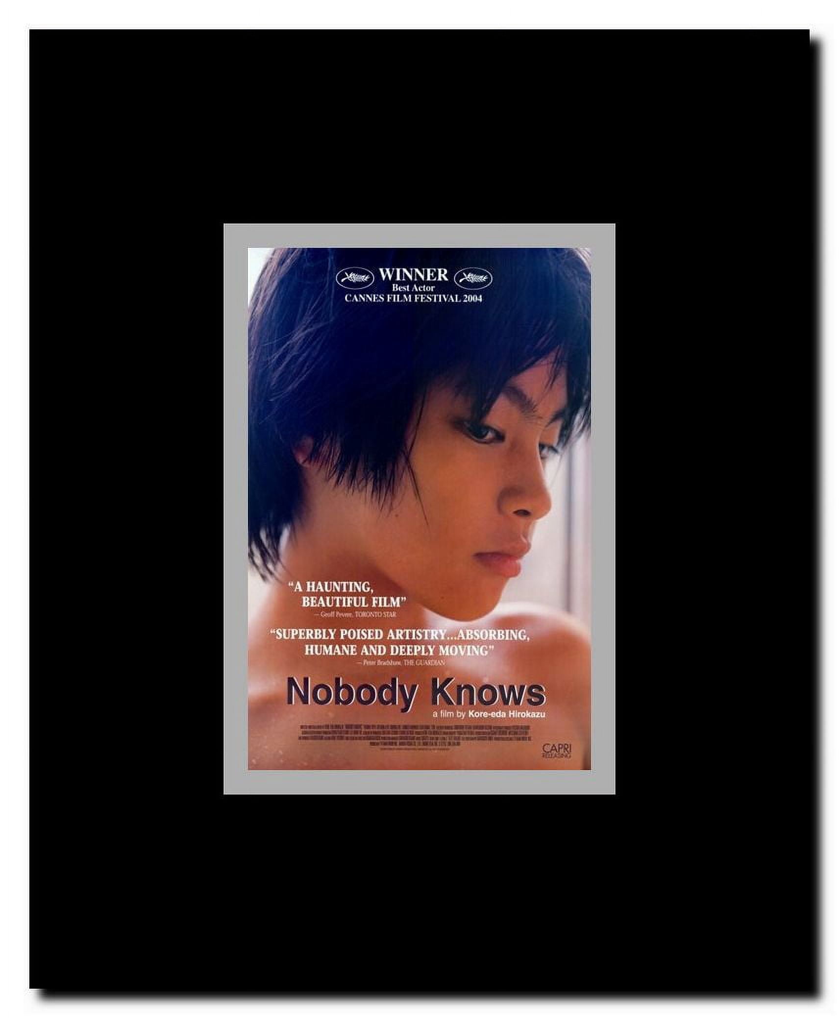 Nobody Knows Framed Movie Poster
