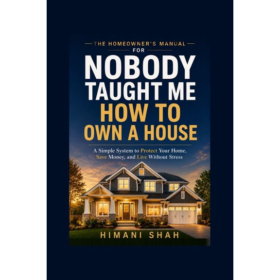 Nobody Taught Me How to Own a House: First Time Homeowner Maintenance Guide and Checklist, (Paperback)
