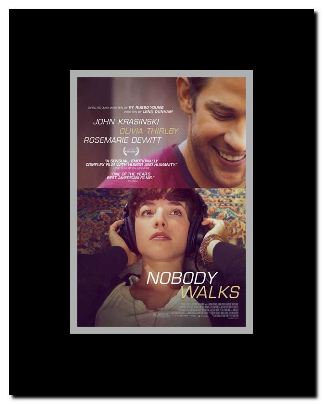 Nobody Walks Framed Movie Poster