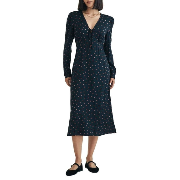 Nobody�'s Child Womens Lily Long-Sleeved Midi Dress