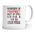 thumbnail image 1 of Nobody's Perfect Except X6 M Driver Coffee Tea Ceramic Mug Office Work Cup Gift15 oz, 1 of 3