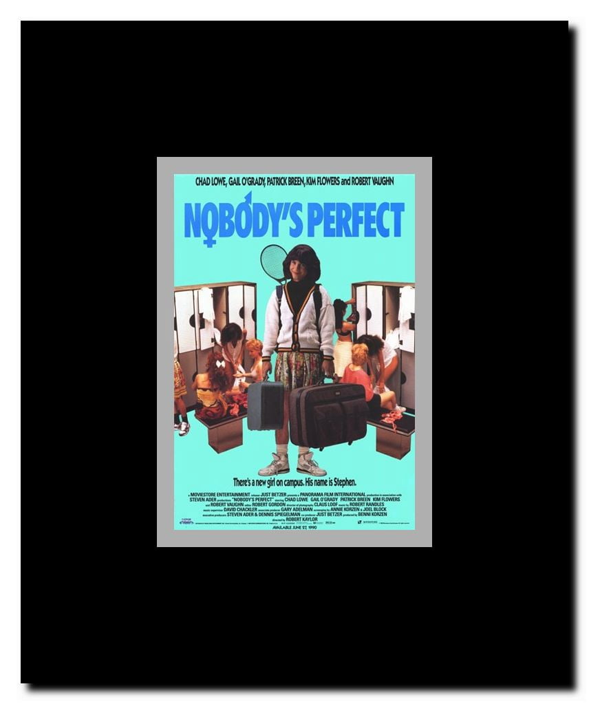 Nobody's Perfect Framed Movie Poster