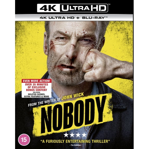 Nobody (4K Ultra HD) Colin Salmon Gage Munroe RZA Billy MacLellan Paisley Cadorath Bob Odenkirk