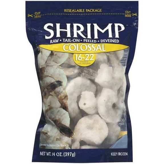 Nobrand Frozen 16/22 Raw T/on Peeled Shrimp