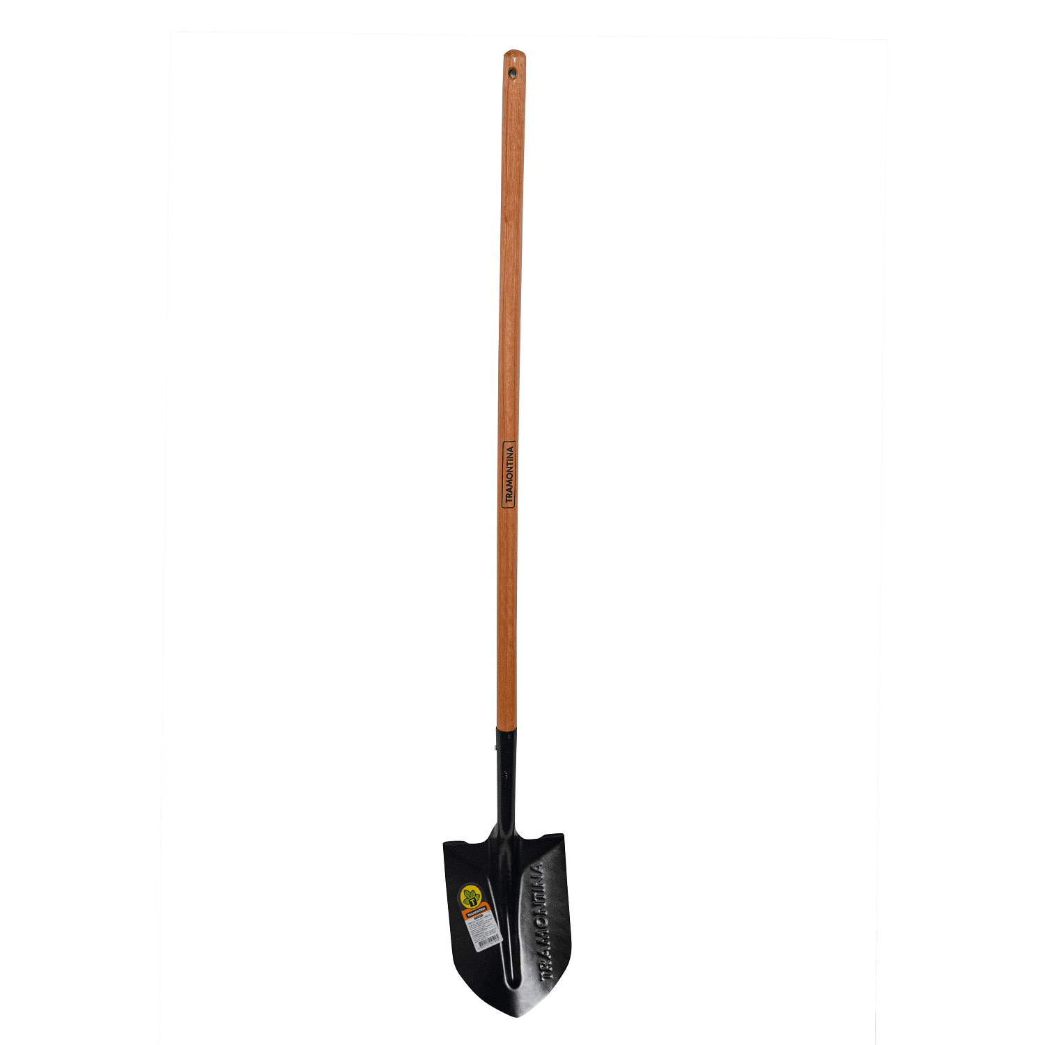 Tramontina, American Round Mouth Shovel, with 120 cm wood handle