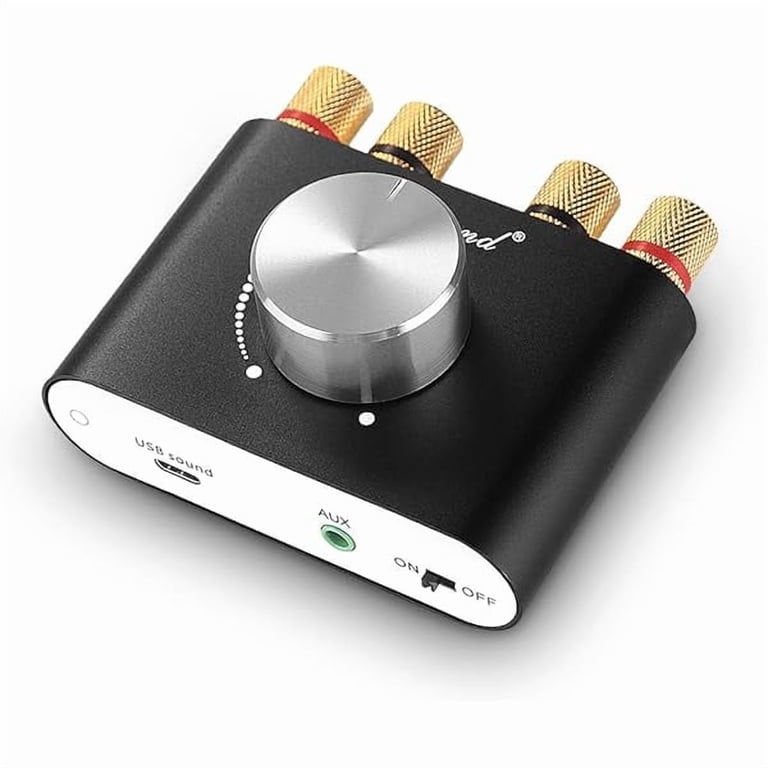 Nobsound Mini Bluetooth 5.0 Power Amplifier, Stereo Hi-Fi Digital