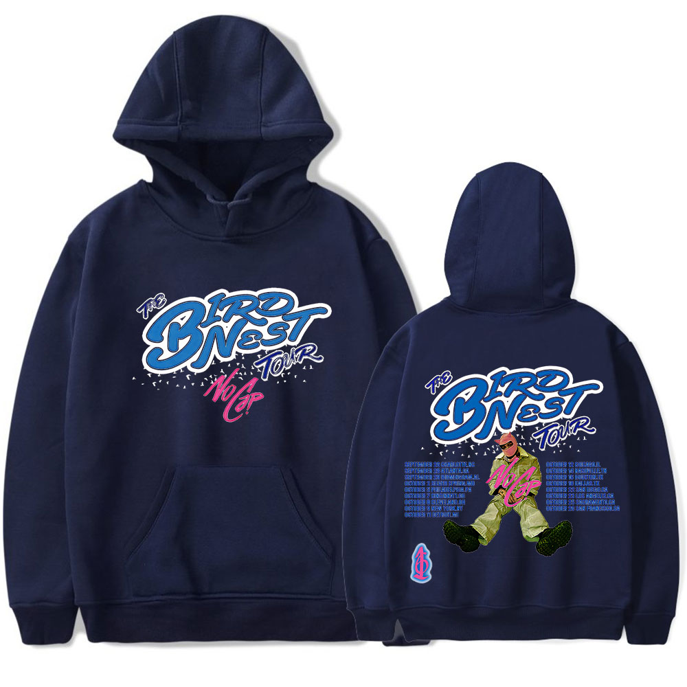 Nocap Announces the Birdnest Tour Merch Hoodie Sweatshirt New Logo Women/Men Pullovers Hooded