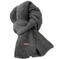 thumbnail image 1 of Nochalofo Scarf for Women Casual Fashion Wool Scarf Warm Mix High End Knitwear Dark Grayone Size, 1 of 3