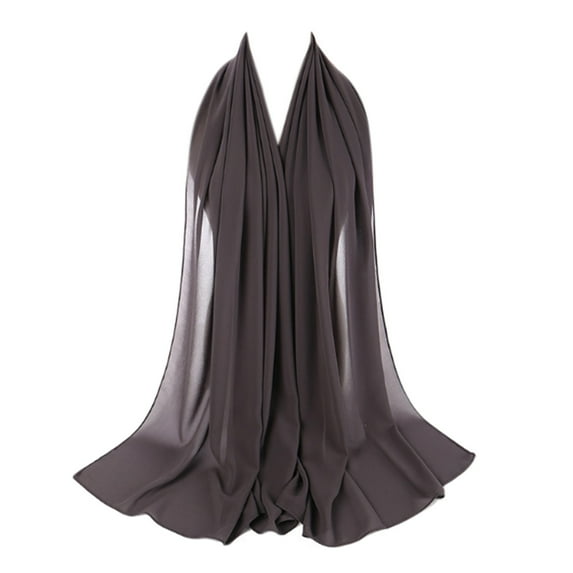 Nochalofo Scarf for Women Plain Bubble Chiffon Scarf Hijab Wrap Printe Shawls Headband Muslim Hijabs Multicolorone Size