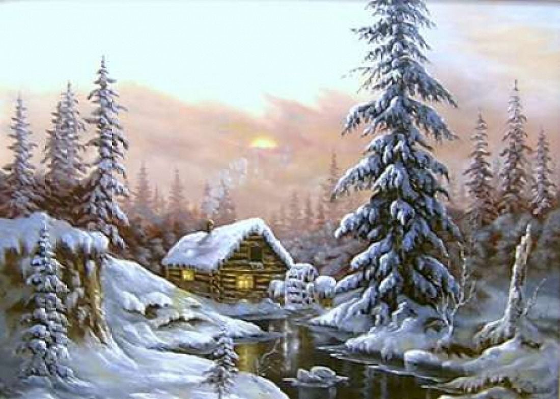 Nochy Rozdestva Canvas Art - Najgyonov Vlagyislav (20 x 28)