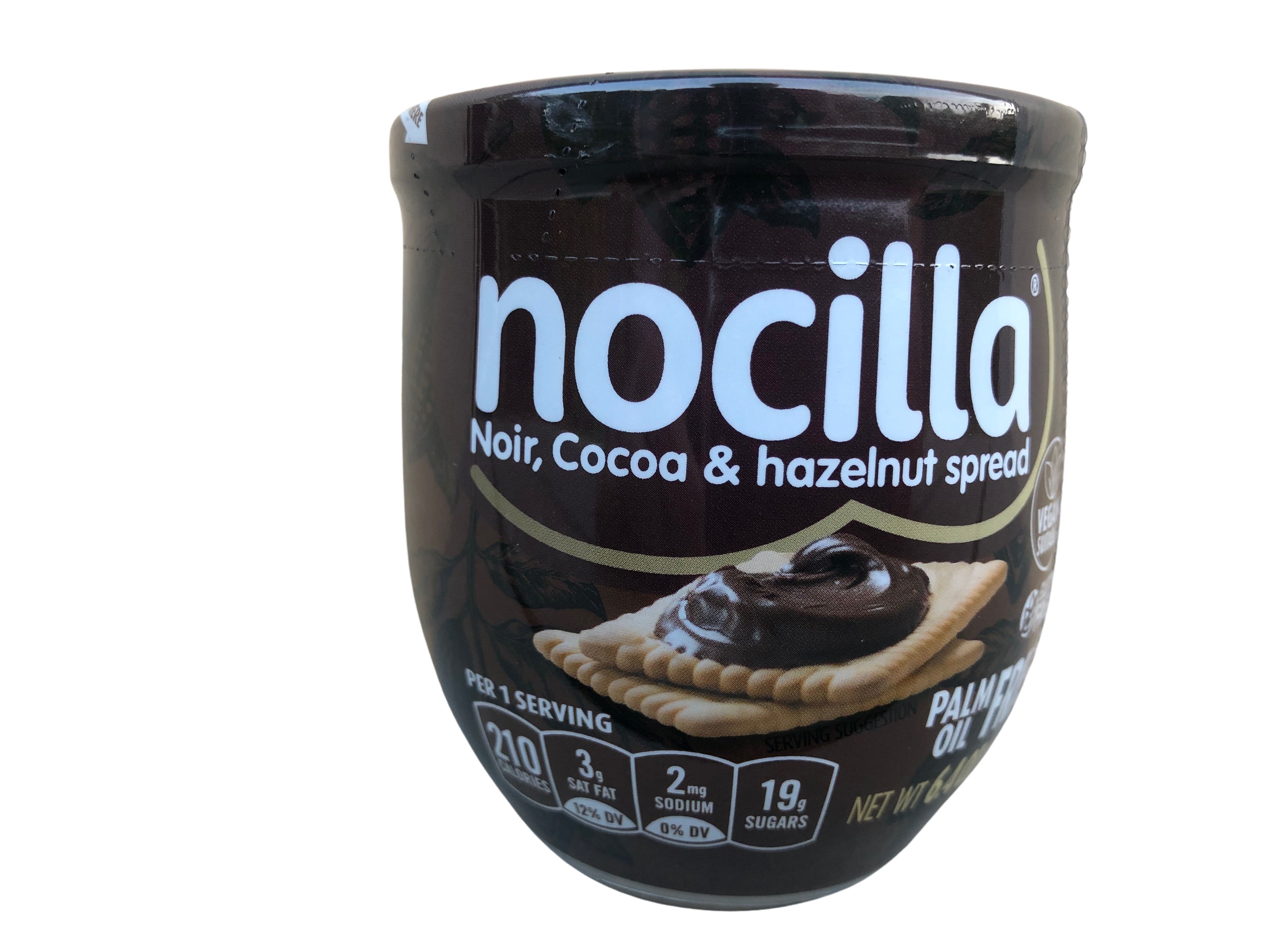 Nocilla Noir Dark Chocolate Hazelnut Spread, Gluten-Free, 6.35oz