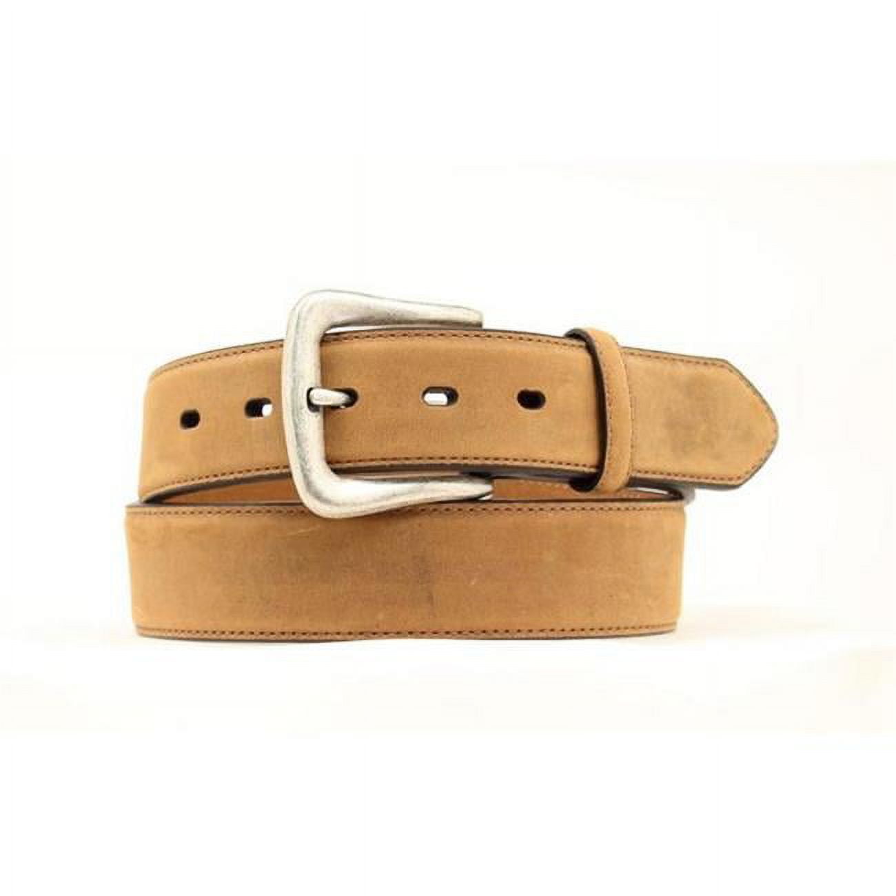 Nocona Belt 50 Inch Mens Western Leather Belt with Smooth Overlay