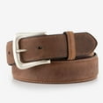 thumbnail image 1 of Nocona Men's Distressed Brown Western Overlay Leather Belt N2450444, 1 of 2
