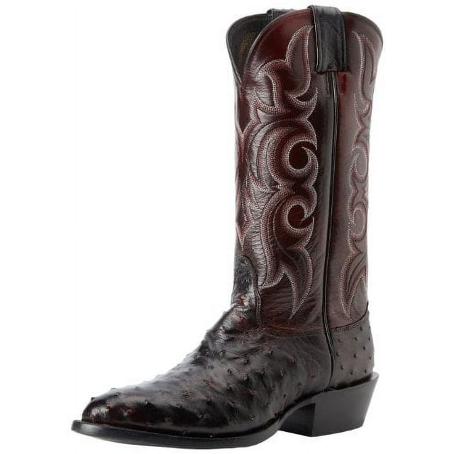 Nocona Boots Men's MD8506 Boot,Black Cherry Full Quill,6 EE US