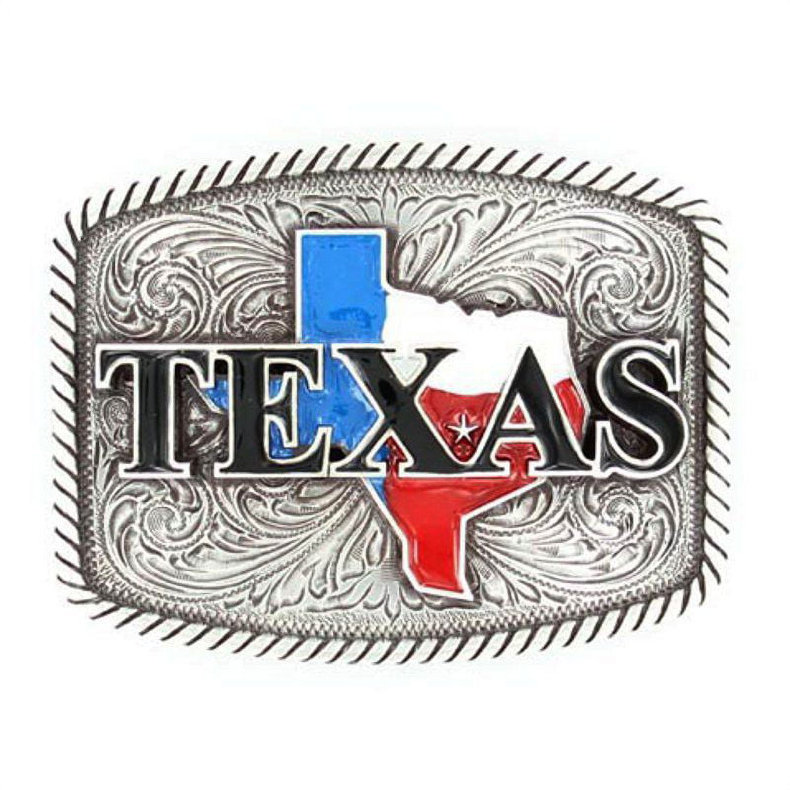 Nocona Boots Mens Texas Buckle Silver