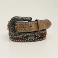 thumbnail image 1 of Nocona Ladies Western Calf Hair  Leather Brown Belt N320002002, 1 of 1
