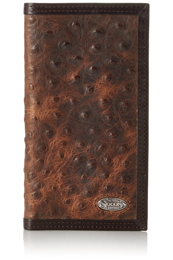 Nocona Men's Brown Ostrich Rodeo, Brown, One Size Y101